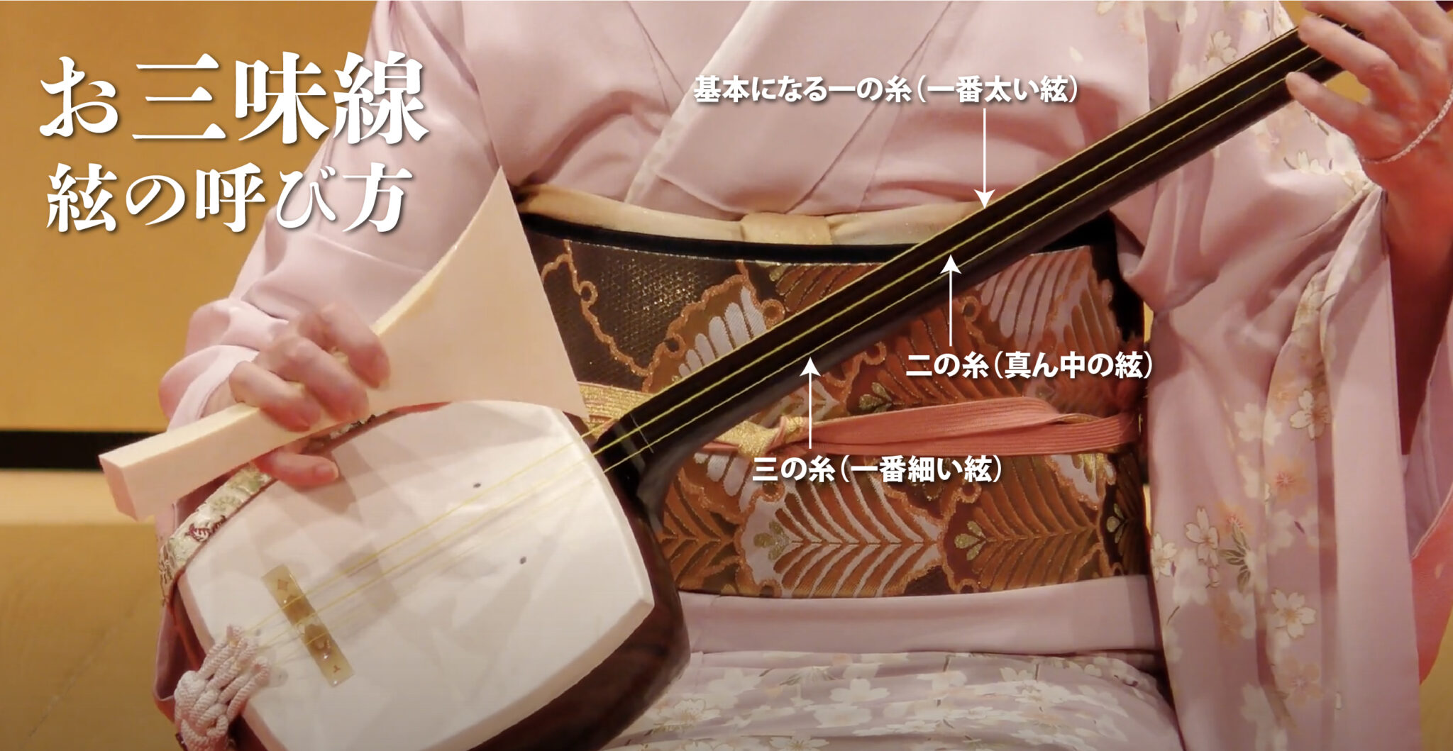 調弦基礎_お三味線 - 美緒野会 国内外27教室 お箏お琴三味 - 音楽の習い事